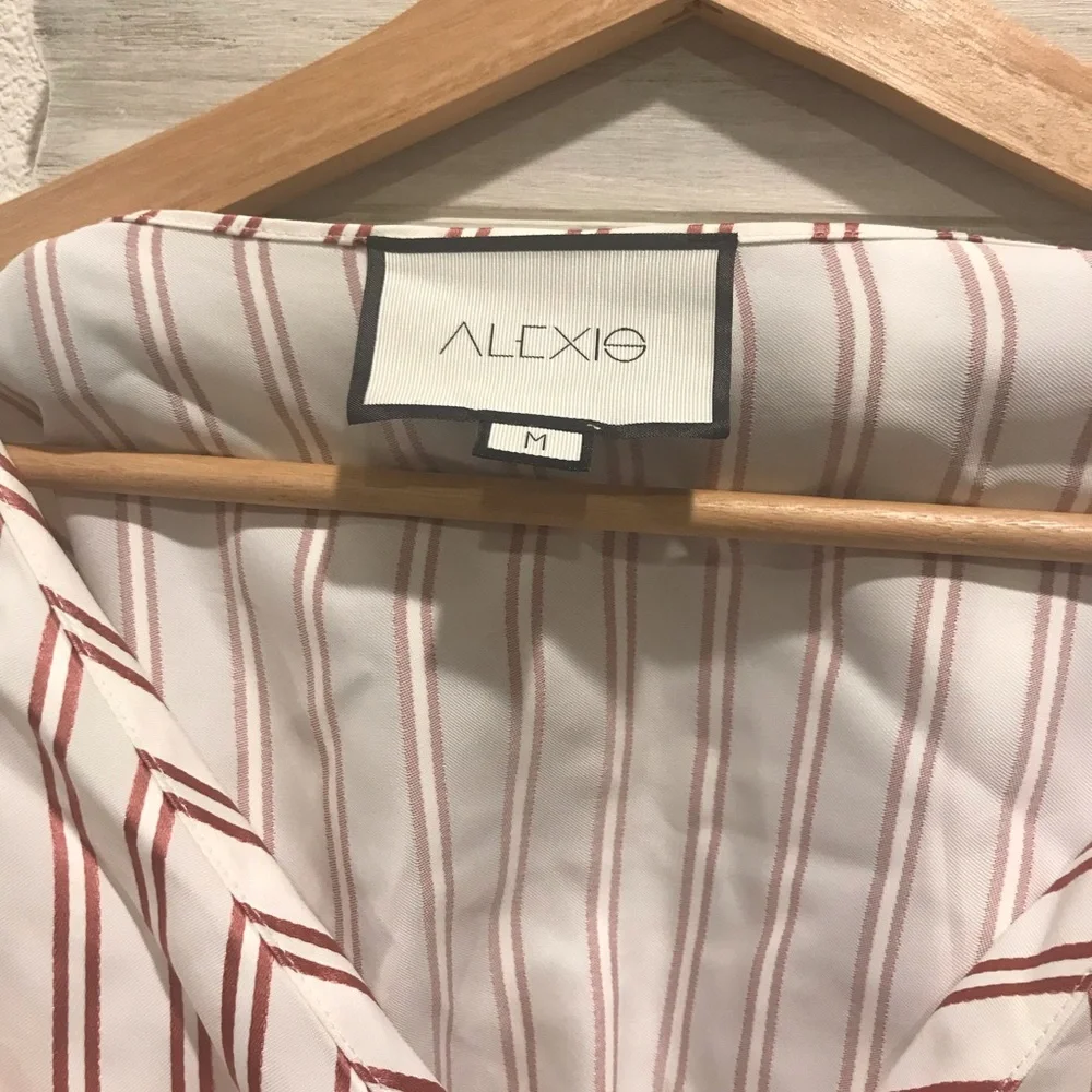 Alexis Striped Off-Shoulder Dress - Picture 8 of 8